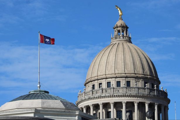 Mississippi Capitol Legislature State Flag