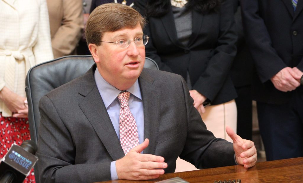 Mississippi Governor Tate Reeves