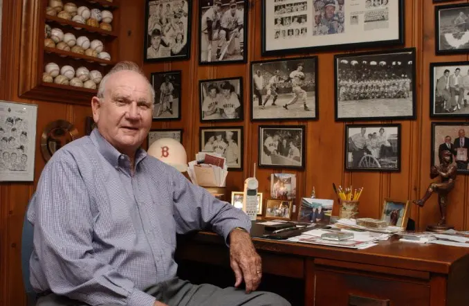 Dave Boo Ferriss Boston Jersey - Mississippi Sports Hall of Fame