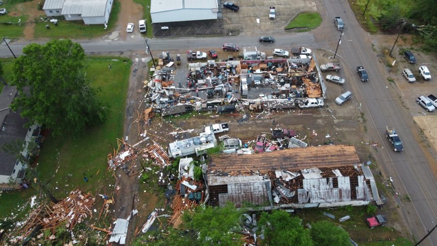 Tornado Storm Destruction