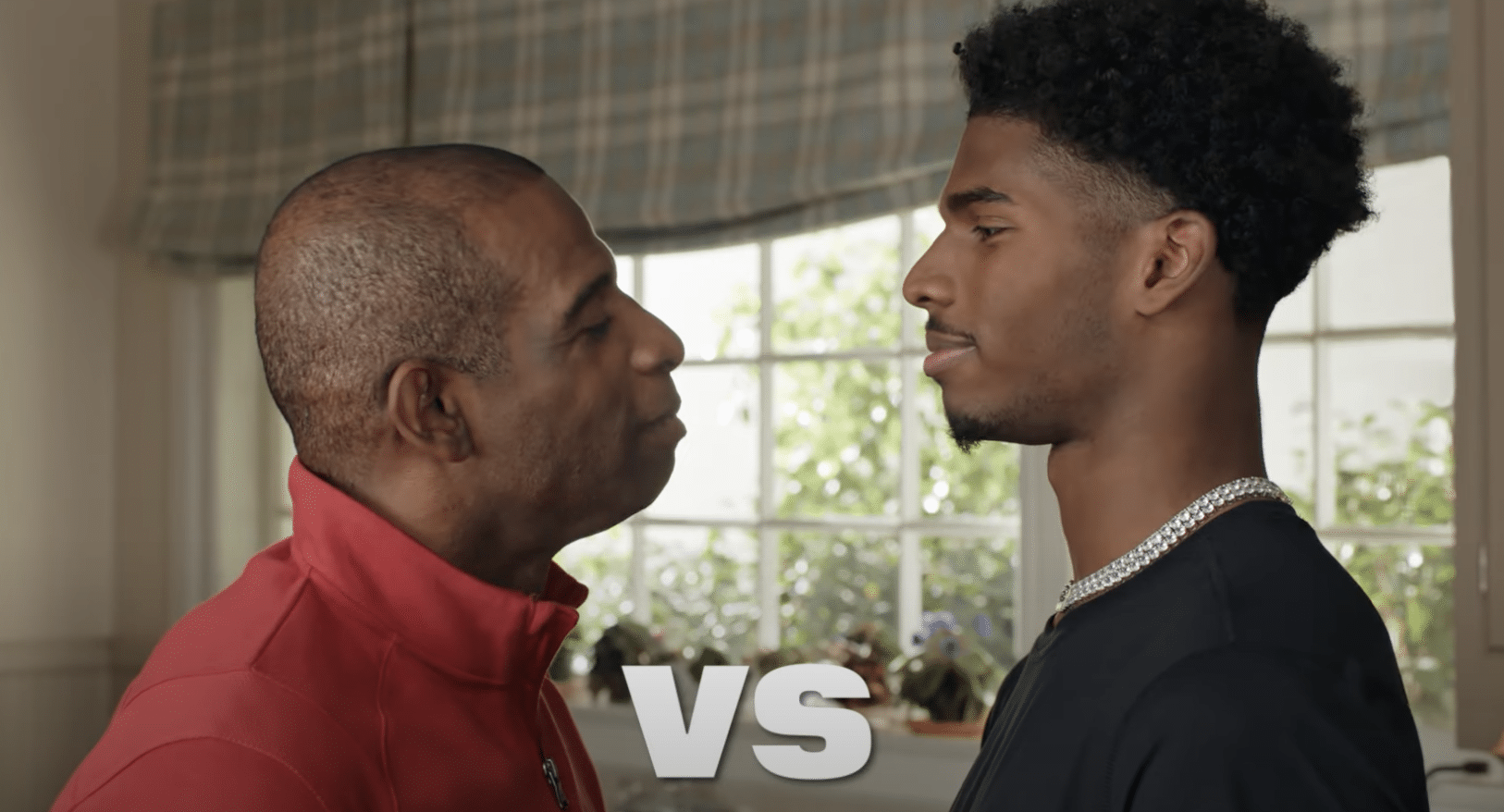 Deion Sanders and family star in Super Bowl commercial