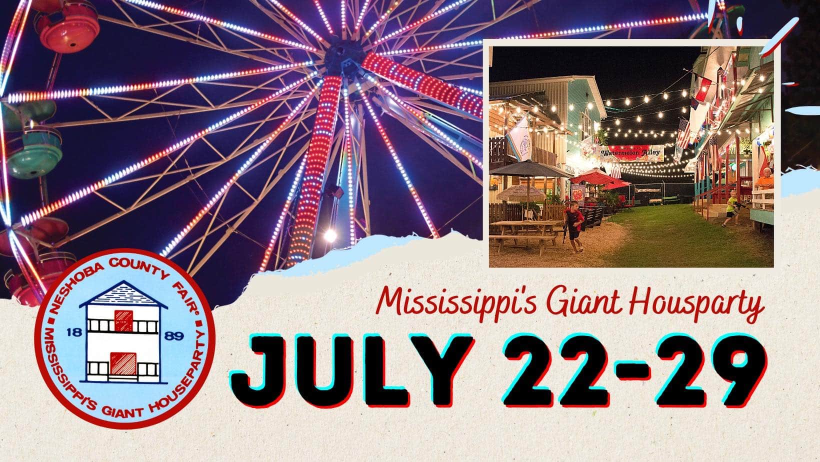Neshoba County Fair Here's the schedule for Mississippi's Giant