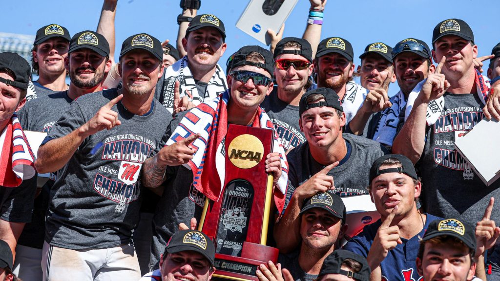 ole miss baseball trophy