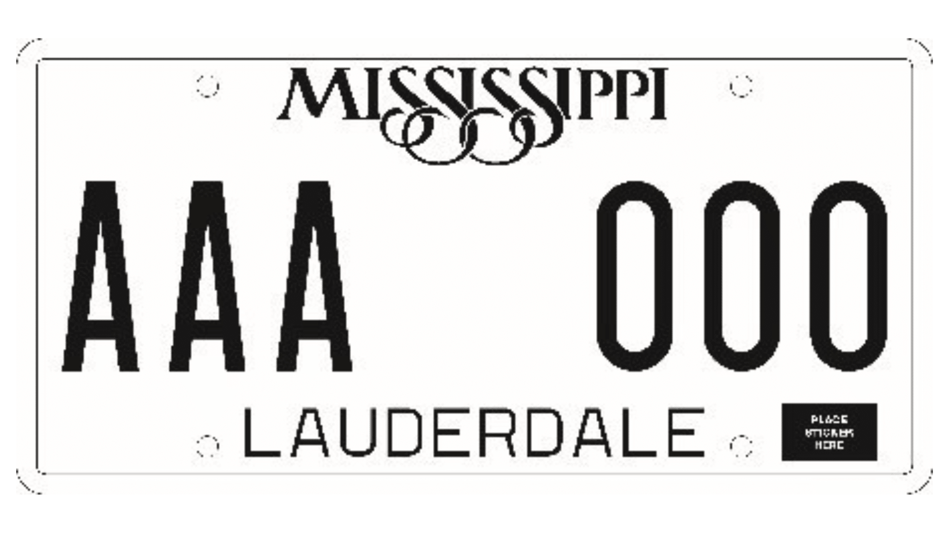 Design submissions open for Mississippi's next official car tag