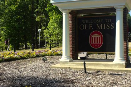 Ole Miss sign