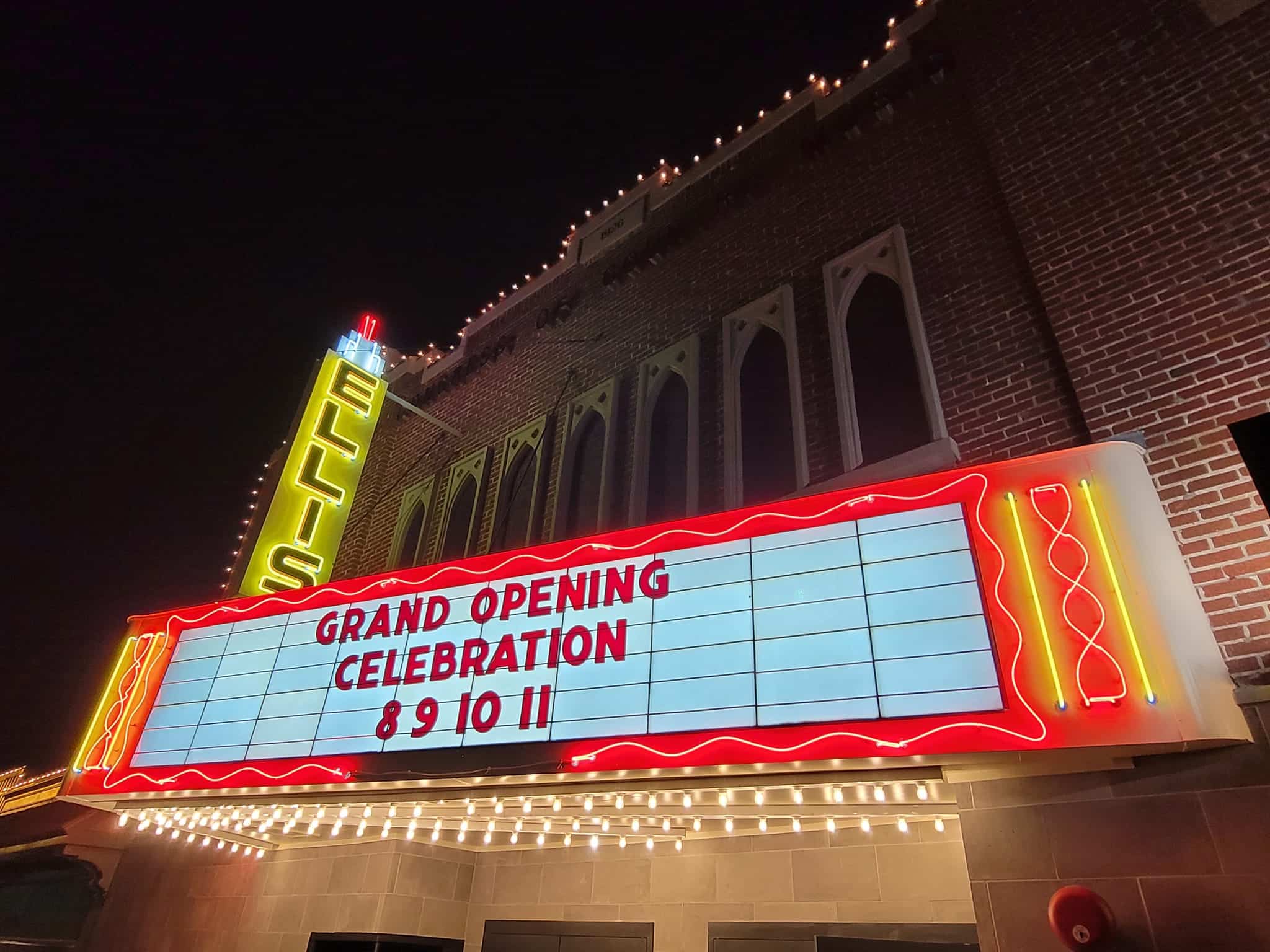 Ellis Theater kicks off grand reopening weekend with parade, ribbon