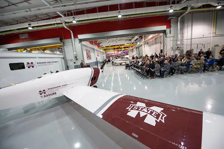 Mississippi State unveils largest ever unmanned aircraft built for