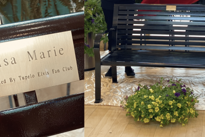 Lisa Marie Presley bench