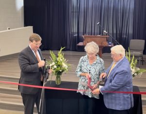 Ribbon cutting