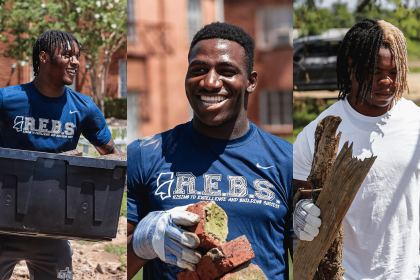 Ole Miss tornado clean-up