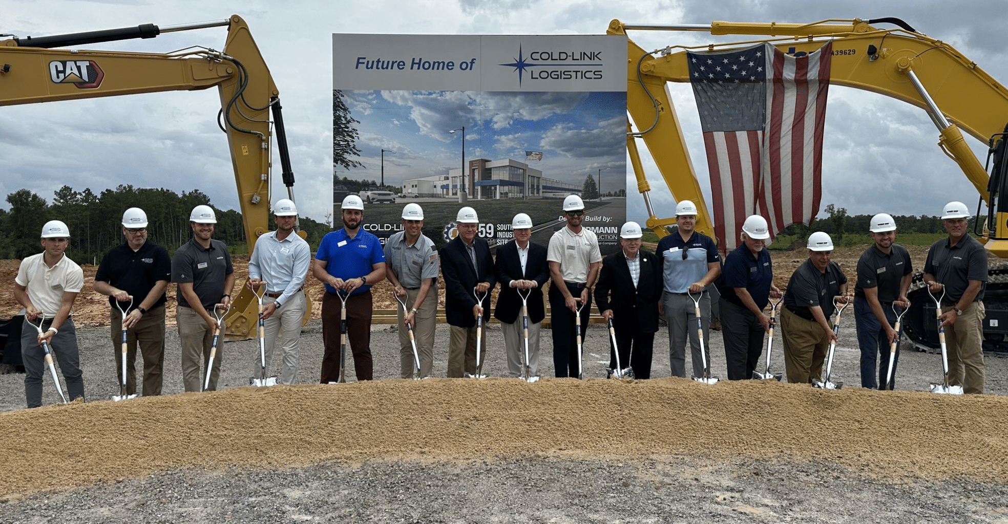 Cold-Link Logistics breaks ground on $64M facility in Jones County ...