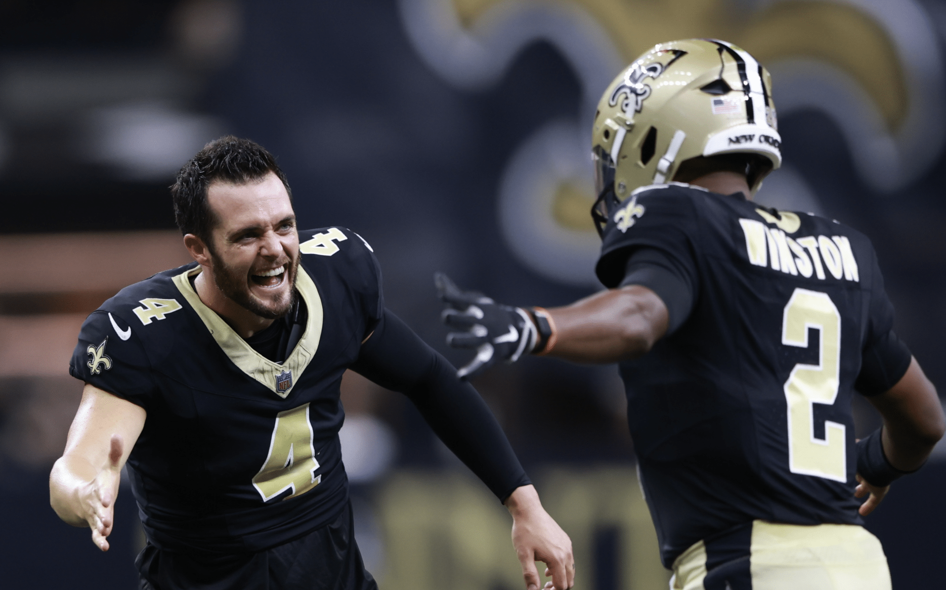 J.T. Gray, Cam Jordan, Alvin Kamara, Marshon Lattimore to