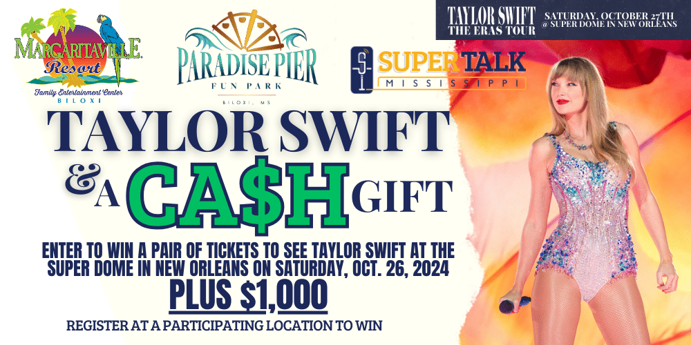 Taylor Swift and A Cash Gift Contest Ticket Giveaway