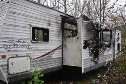 Rankin camper fire