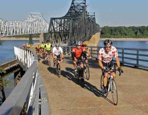 Mississippi River bike trail