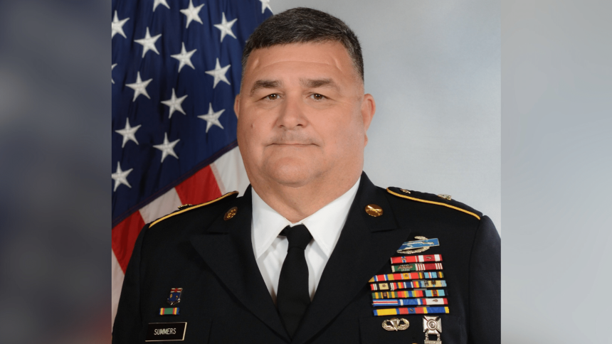 Command Sergeant Major Plez William Summers III