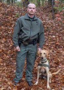 Officer Starling and K-9 Charlie