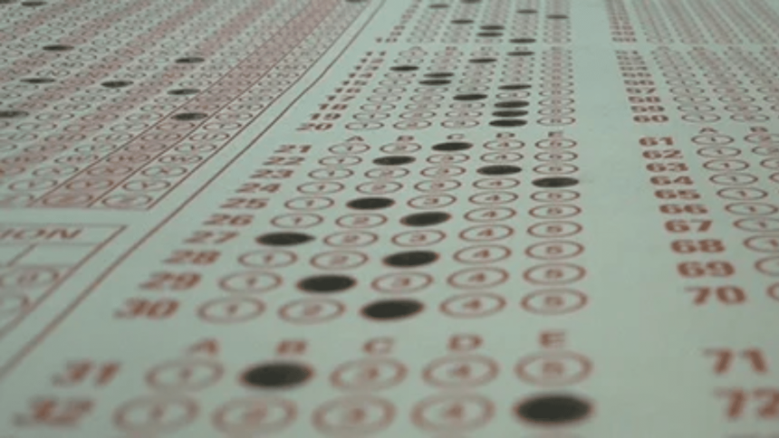 ACT scantron