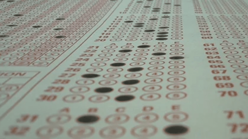 ACT scantron