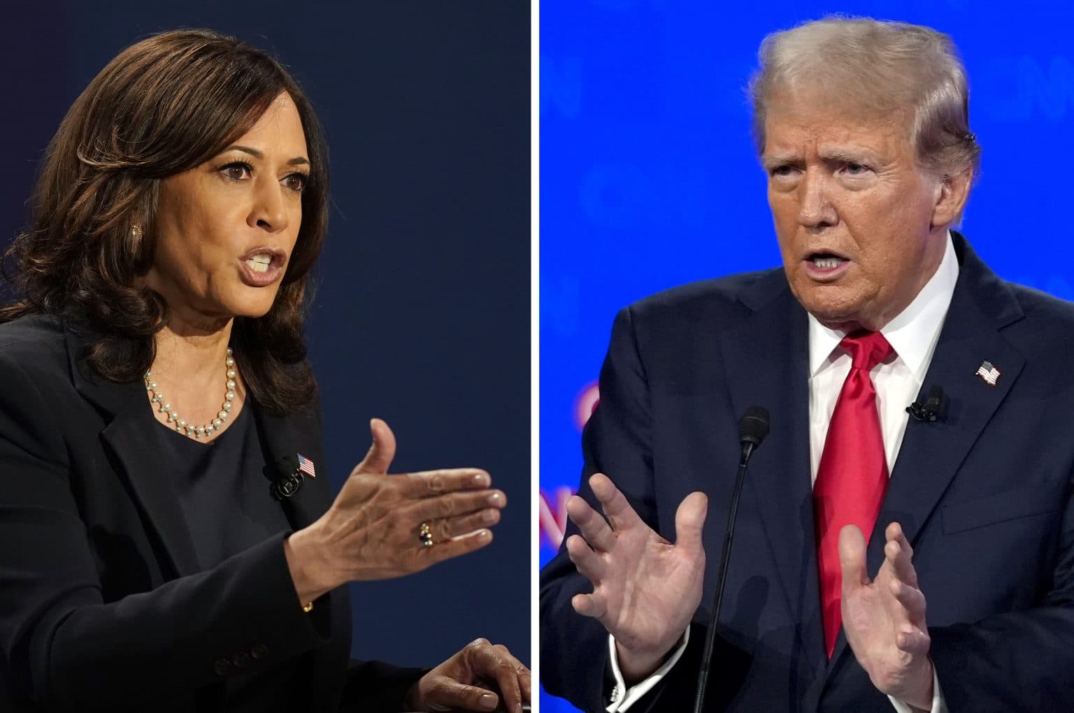 Rules for the presidential debate between Trump, Harris