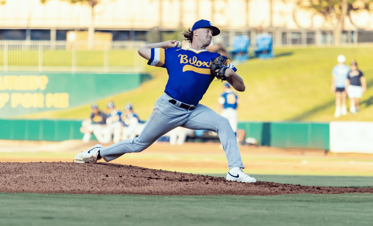 Former Mississippi State pitcher K.C. Hunt impresses in Biloxi Shuckers debut – SuperTalk Mississippi