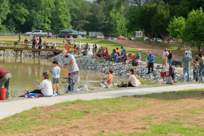 Youth fishing rodeo