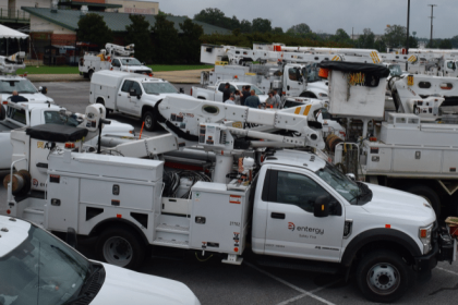 Entergy trucks