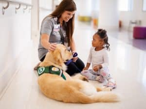 Hollywood brings smiles to patients as Children’s of Mississippi’s first facility dog