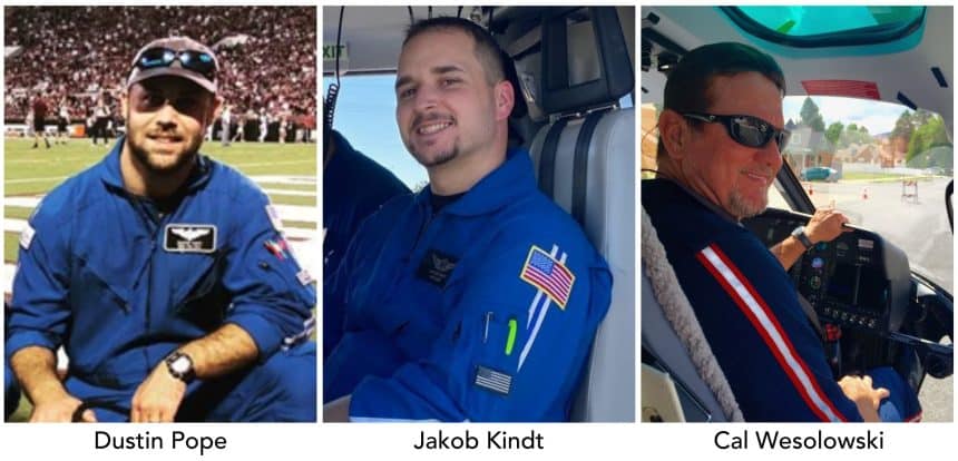 UMMC helicopter crash survivors